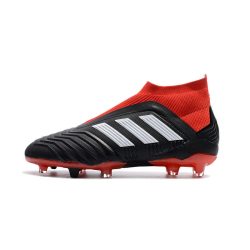 fodboldstøvler Adidas Predator 18+ FG Damer - Sort Rød_10.jpg